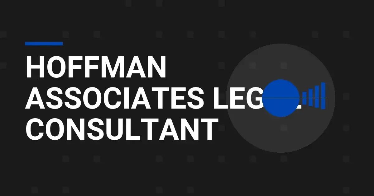 Hoffman Associates Legal Consultant