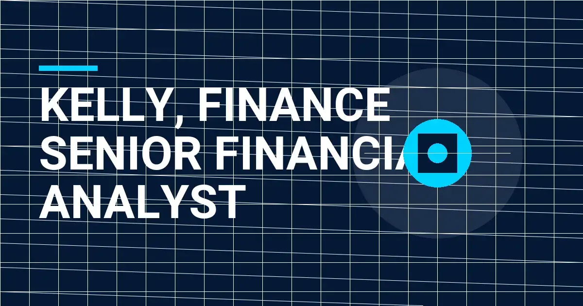 Kelly, Finance Senior Financial Analyst