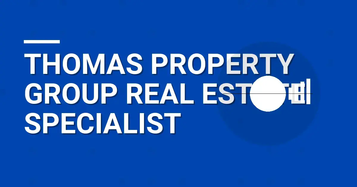Thomas Property Group Real Estate Specialist